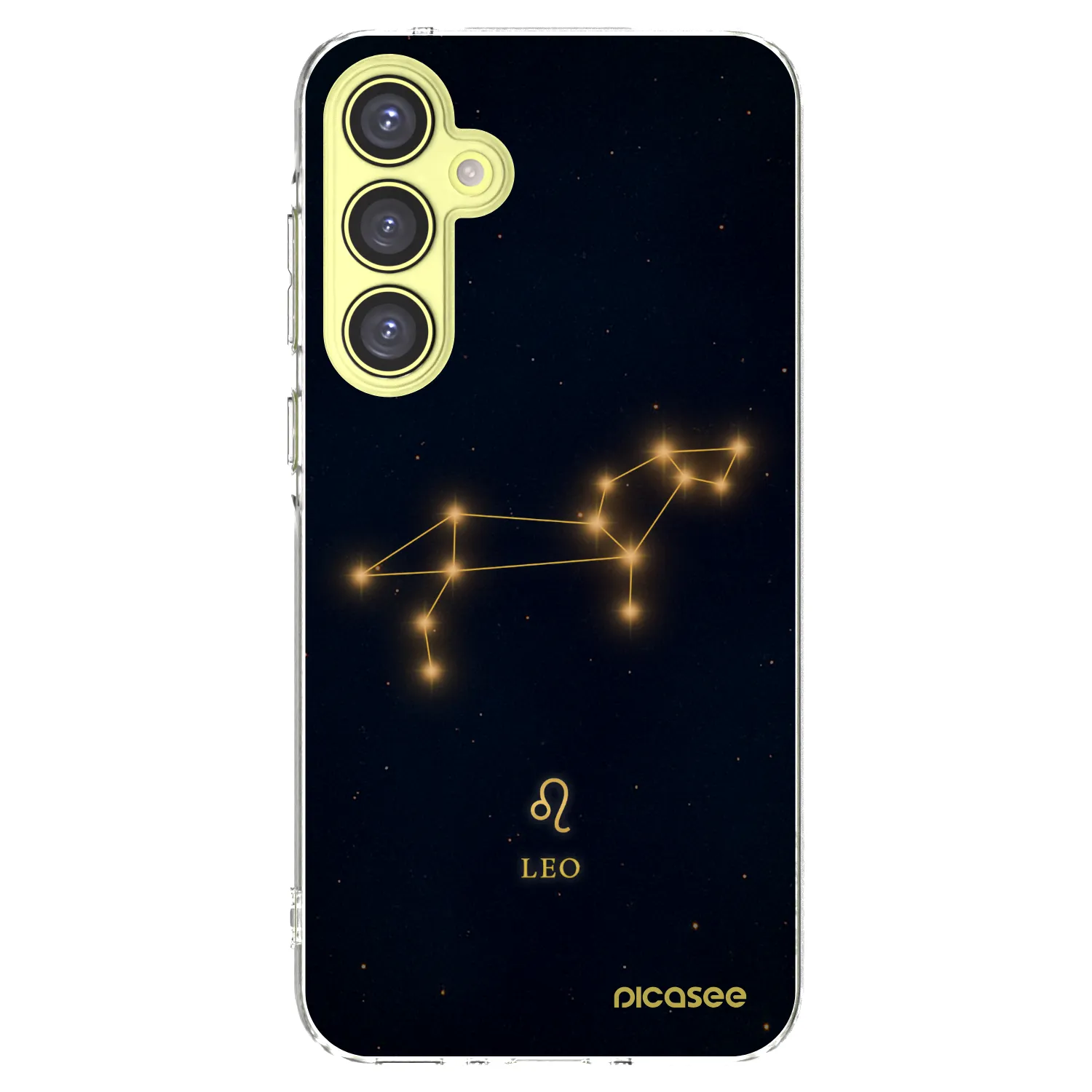 Picasee silikonski prozorni ovitek za Samsung Galaxy A35 5G A356B - LEO