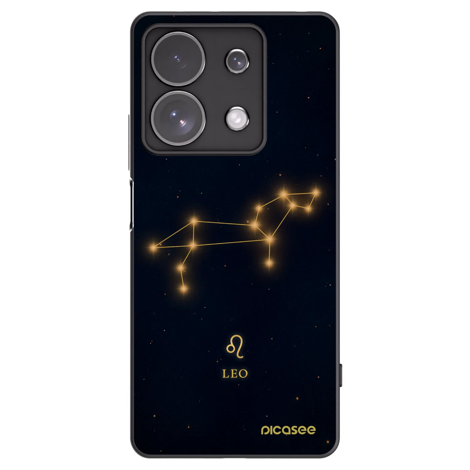 Picasee silikonski črni ovitek za Xiaomi Redmi Note 13 Pro 4G - LEO