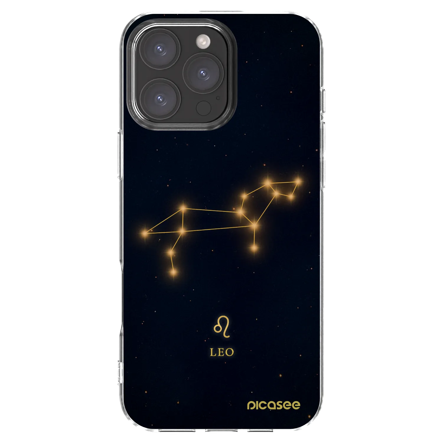 Picasee silikonski prozorni ovitek za Apple iPhone 16 Pro Max - LEO