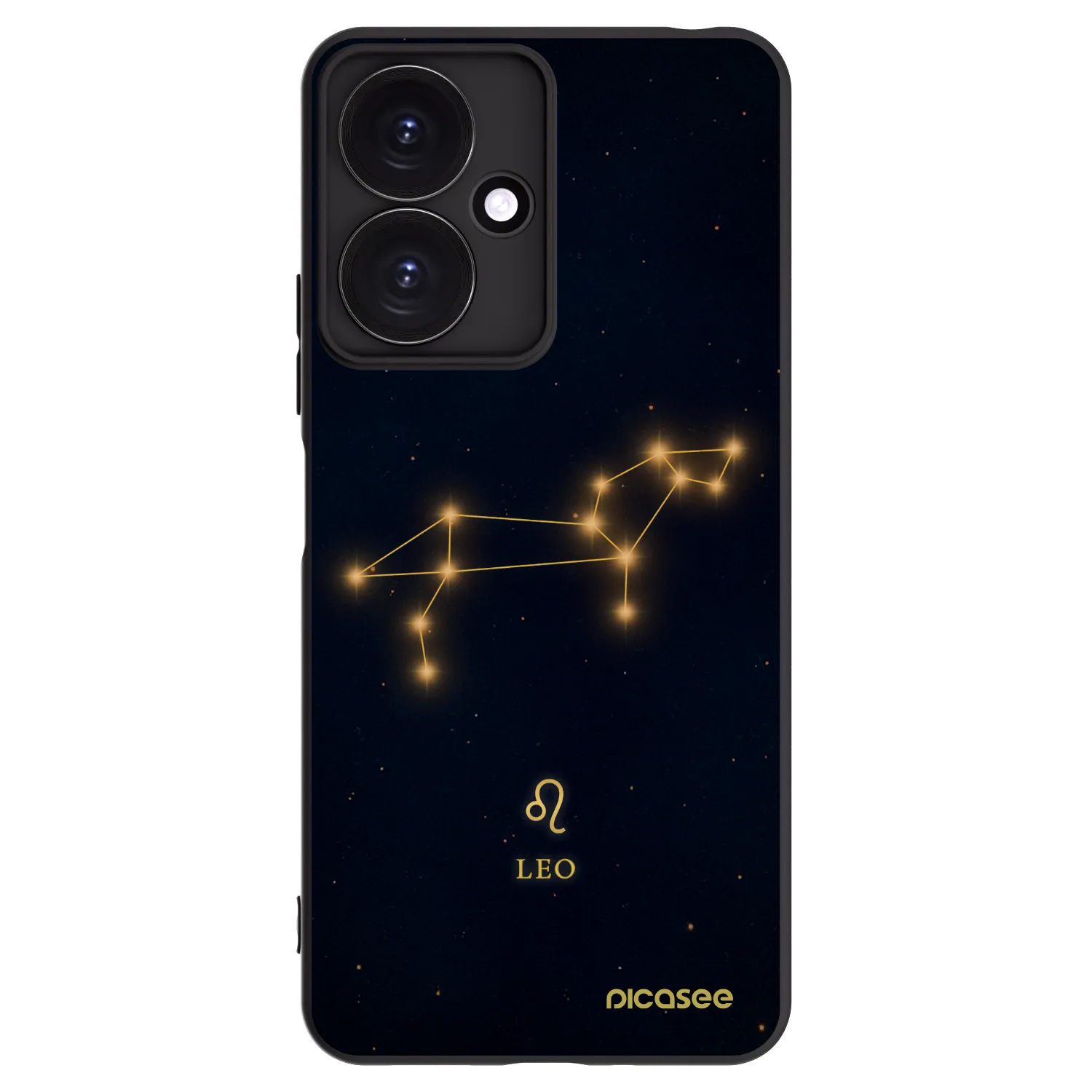 Picasee silikonski črni ovitek za Xiaomi Redmi 13C 5G - LEO