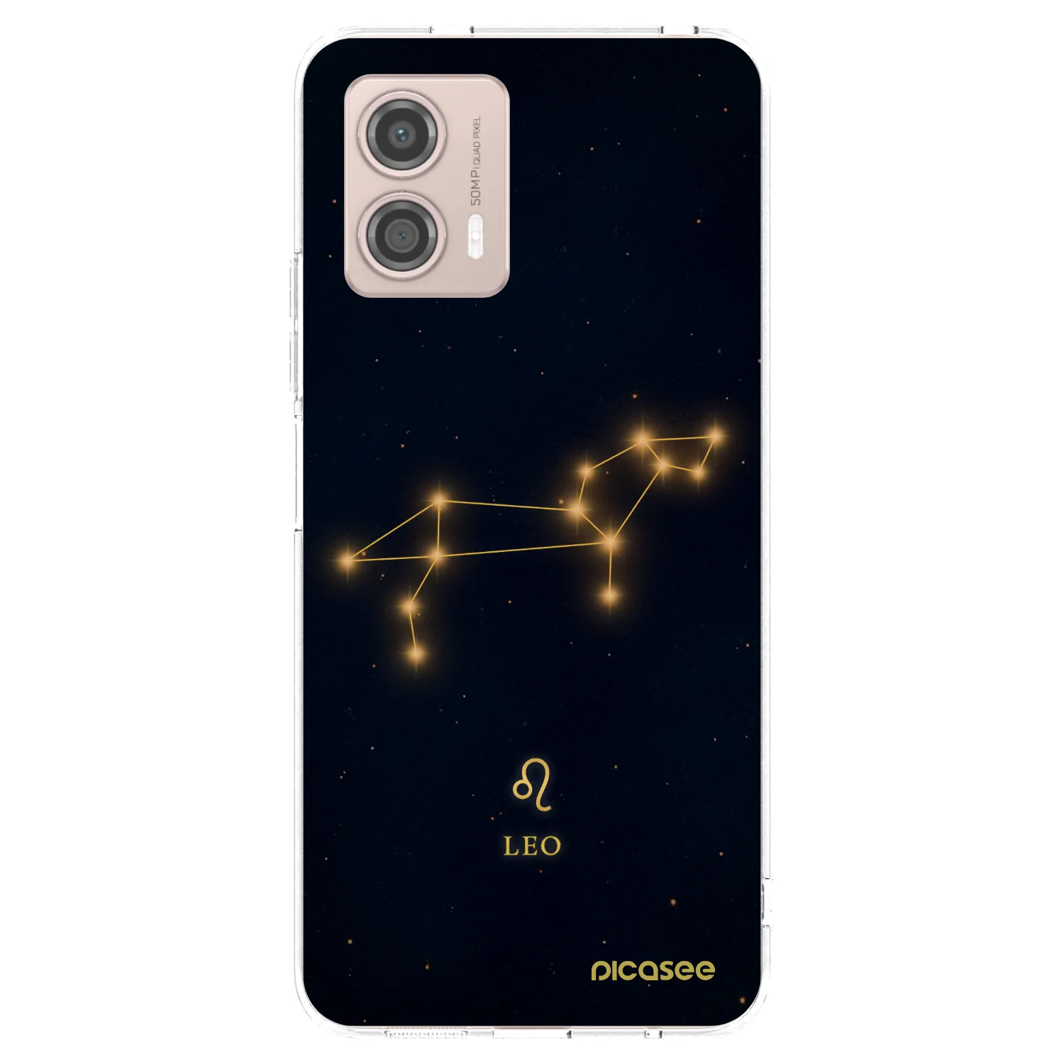 Picasee silikonski prozorni ovitek za Motorola Moto G53 5G - LEO