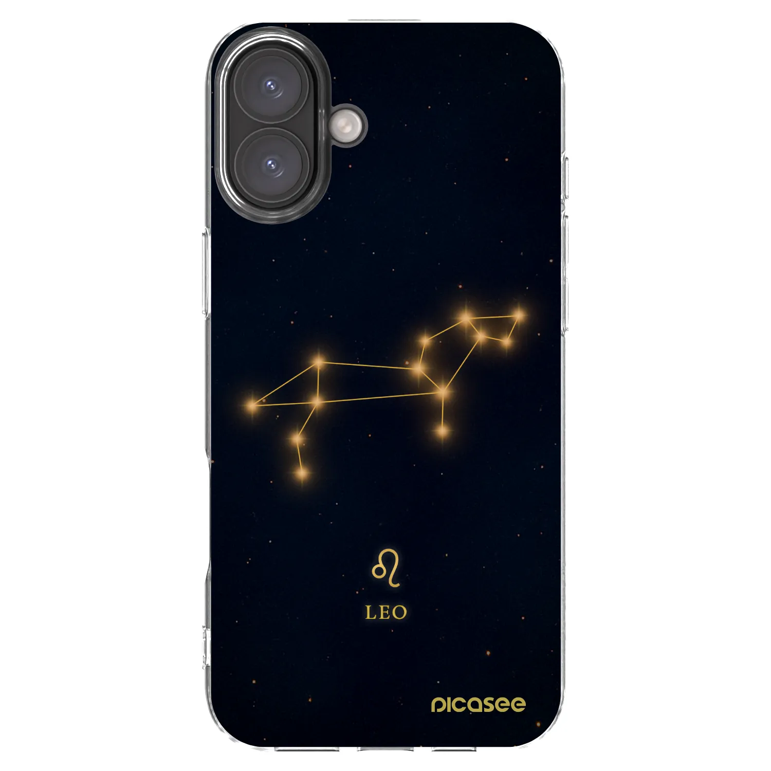 Picasee silikonski prozorni ovitek za Apple iPhone 16 Plus - LEO