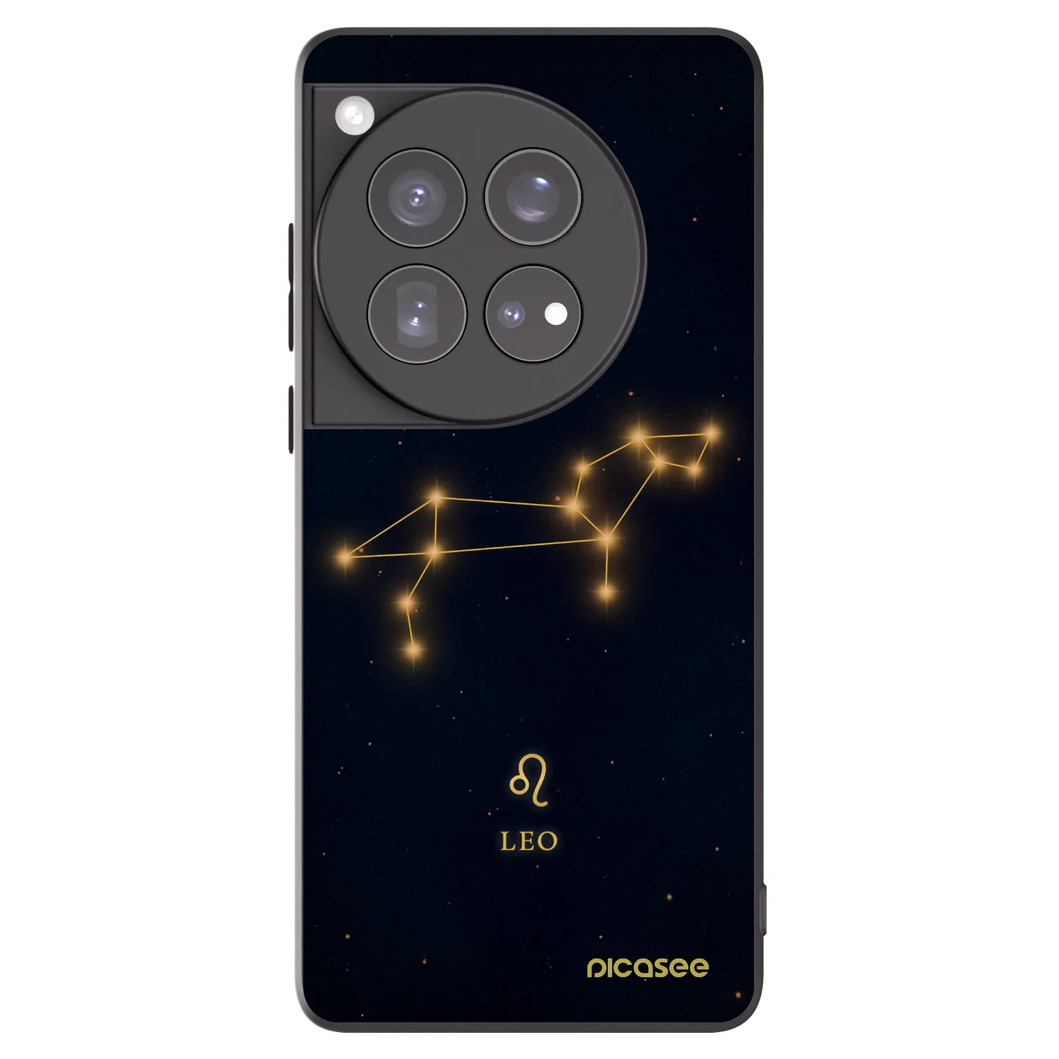 Picasee silikonski črni ovitek za OnePlus 12 5G - LEO