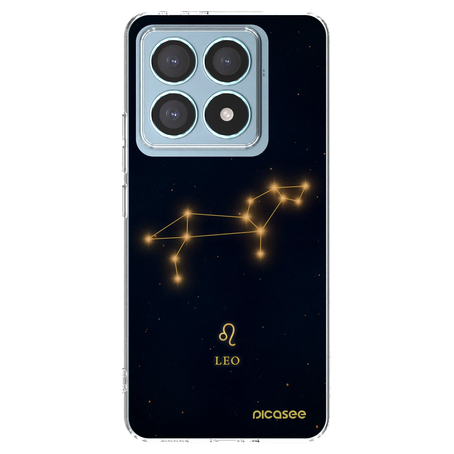 Picasee silikonski prozorni ovitek za Xiaomi 14T Pro - LEO