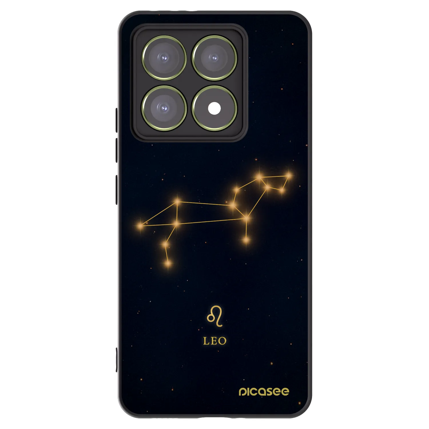 Picasee silikonski črni ovitek za Xiaomi 14T - LEO