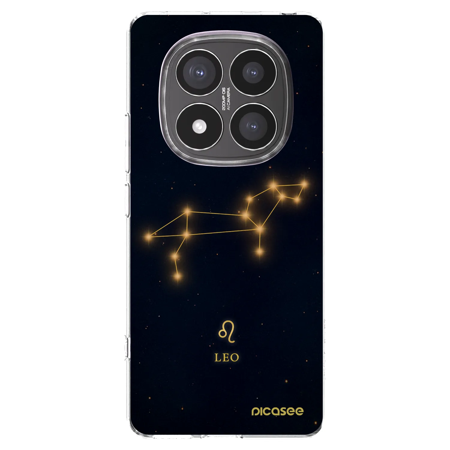 Picasee silikonski prozorni ovitek za Xiaomi Redmi Note 14 Pro+ 5G - LEO