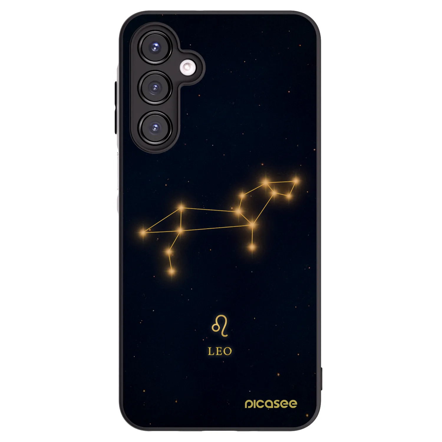 Picasee silikonski črni ovitek za Samsung Galaxy A16 5G - LEO