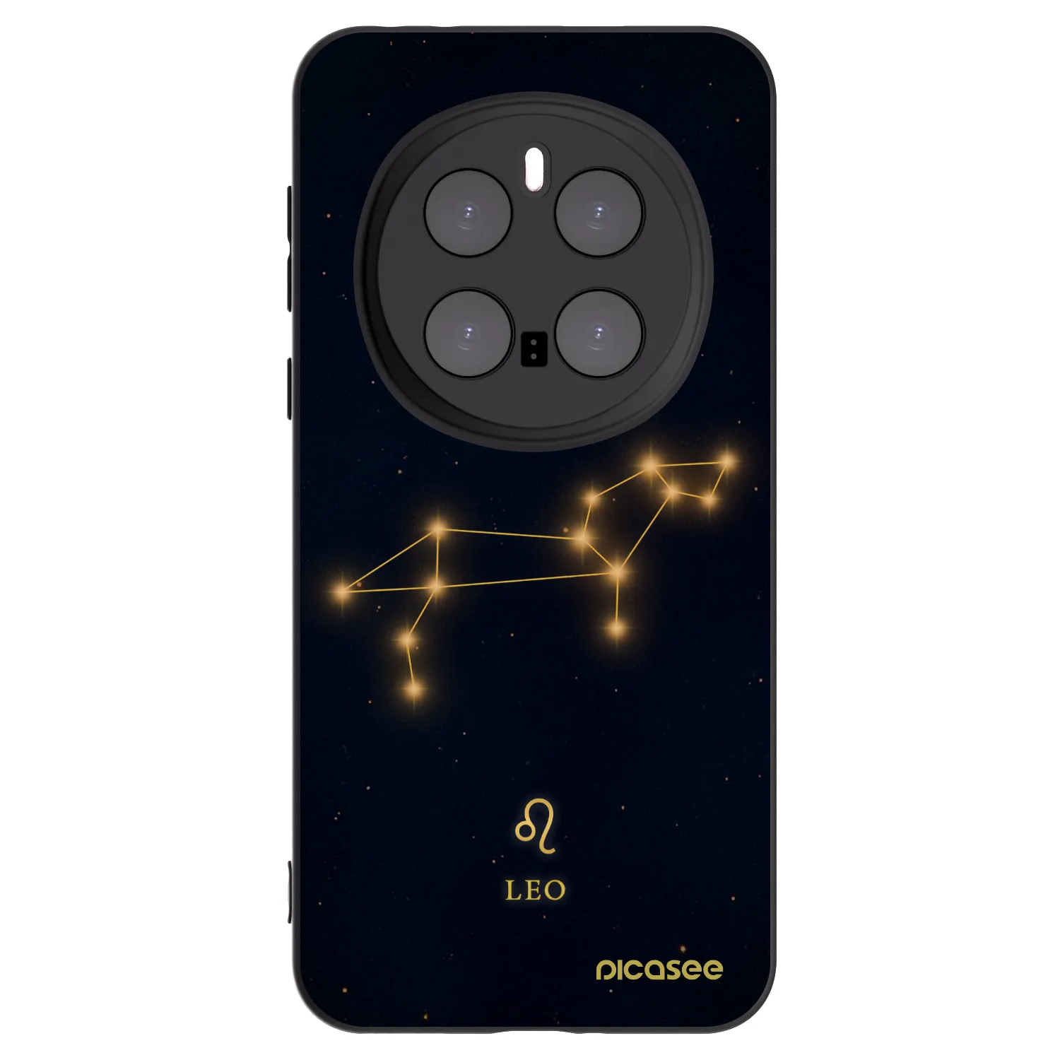 Picasee silikonski črni ovitek za Honor Magic7 Pro 5G - LEO