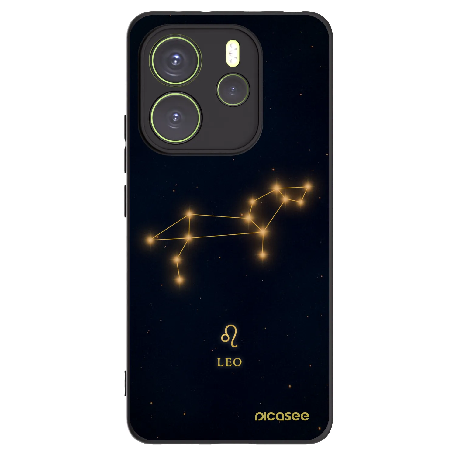 Picasee silikonski črni ovitek za Xiaomi Redmi Note 14 4G - LEO