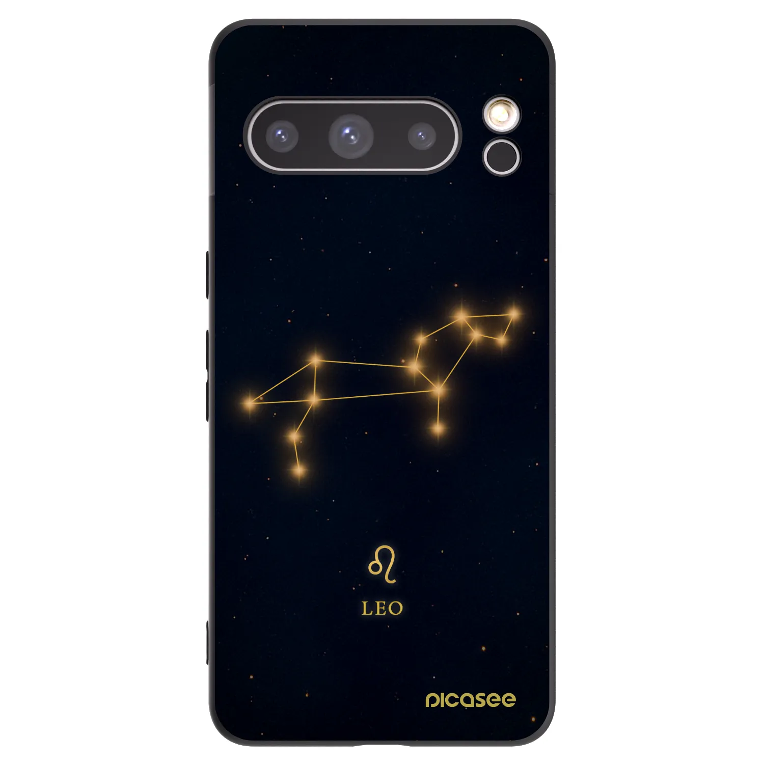 Picasee silikonski črni ovitek za Google Pixel 8 Pro - LEO