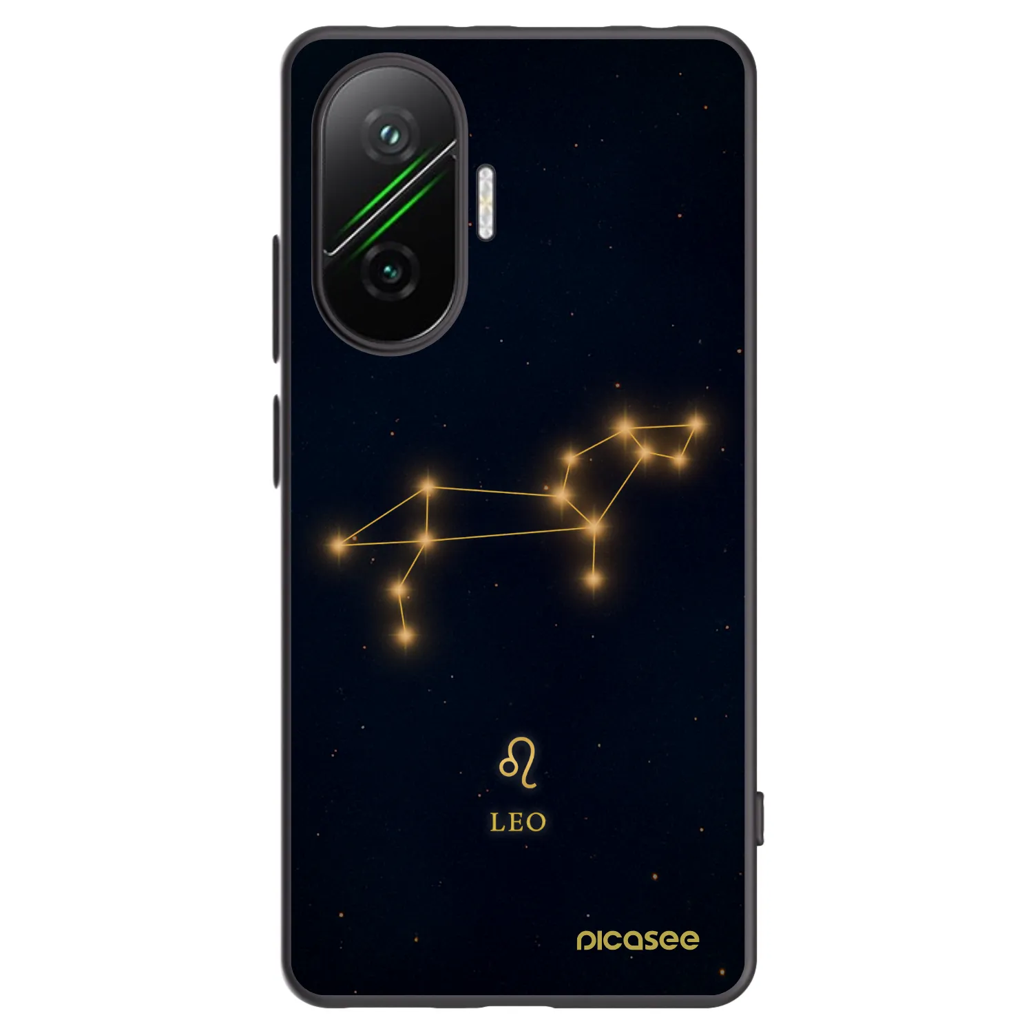 Picasee silikonski črni ovitek za Xiaomi Poco F7 Pro 5G - LEO