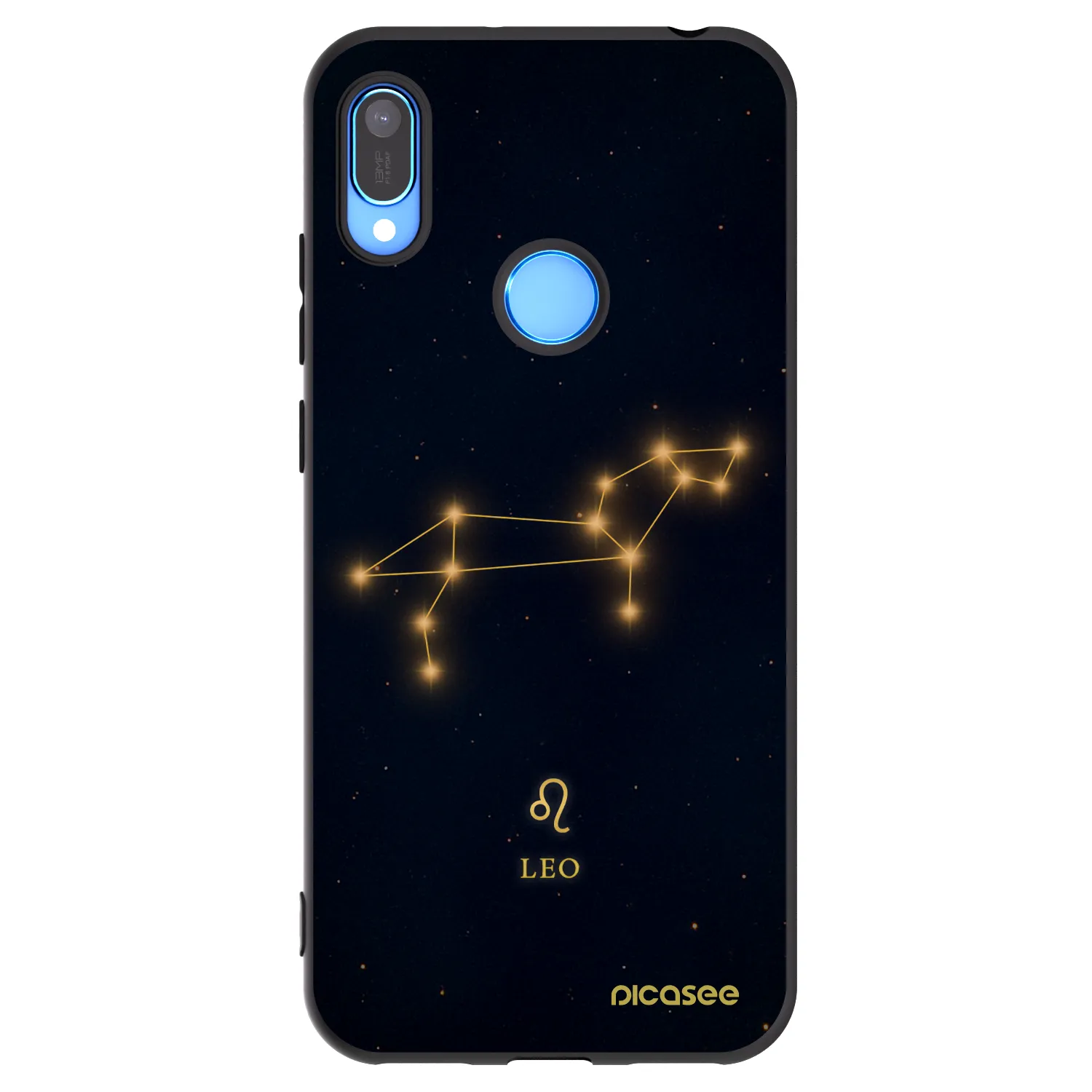 Picasee silikonski črni ovitek za Huawei Y6 2019 - LEO