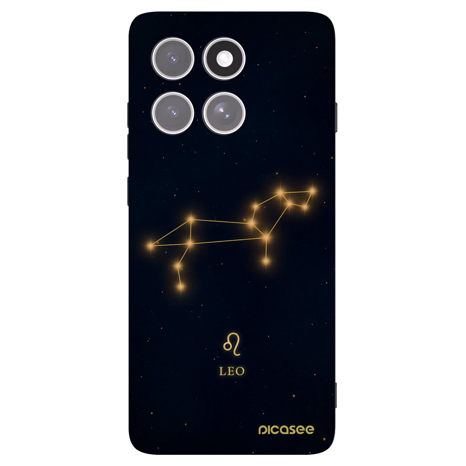 Picasee silikonski črni ovitek za Motorola Edge 60 Pro - LEO