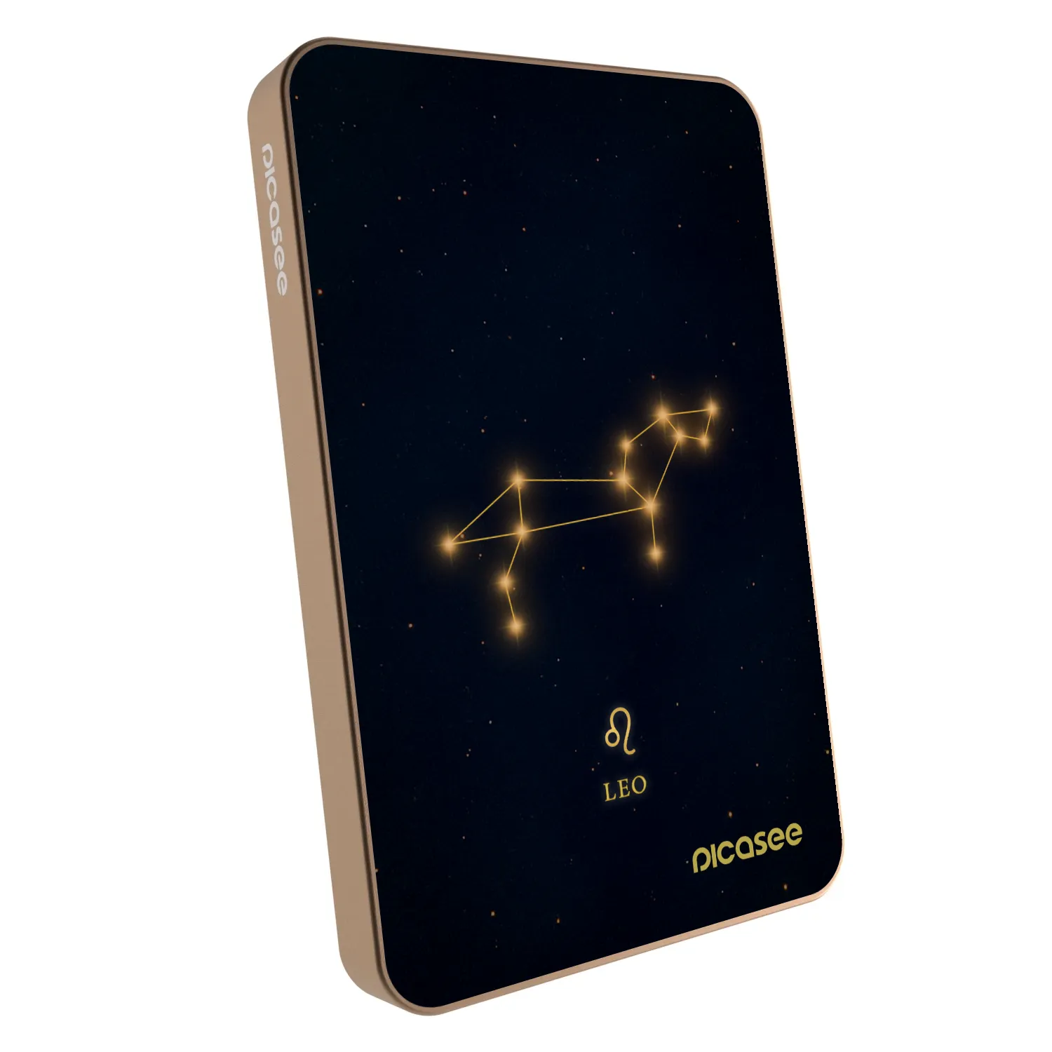 Picasee Prenosna baterija z MagSafe 5 000 mAh Zlati - LEO