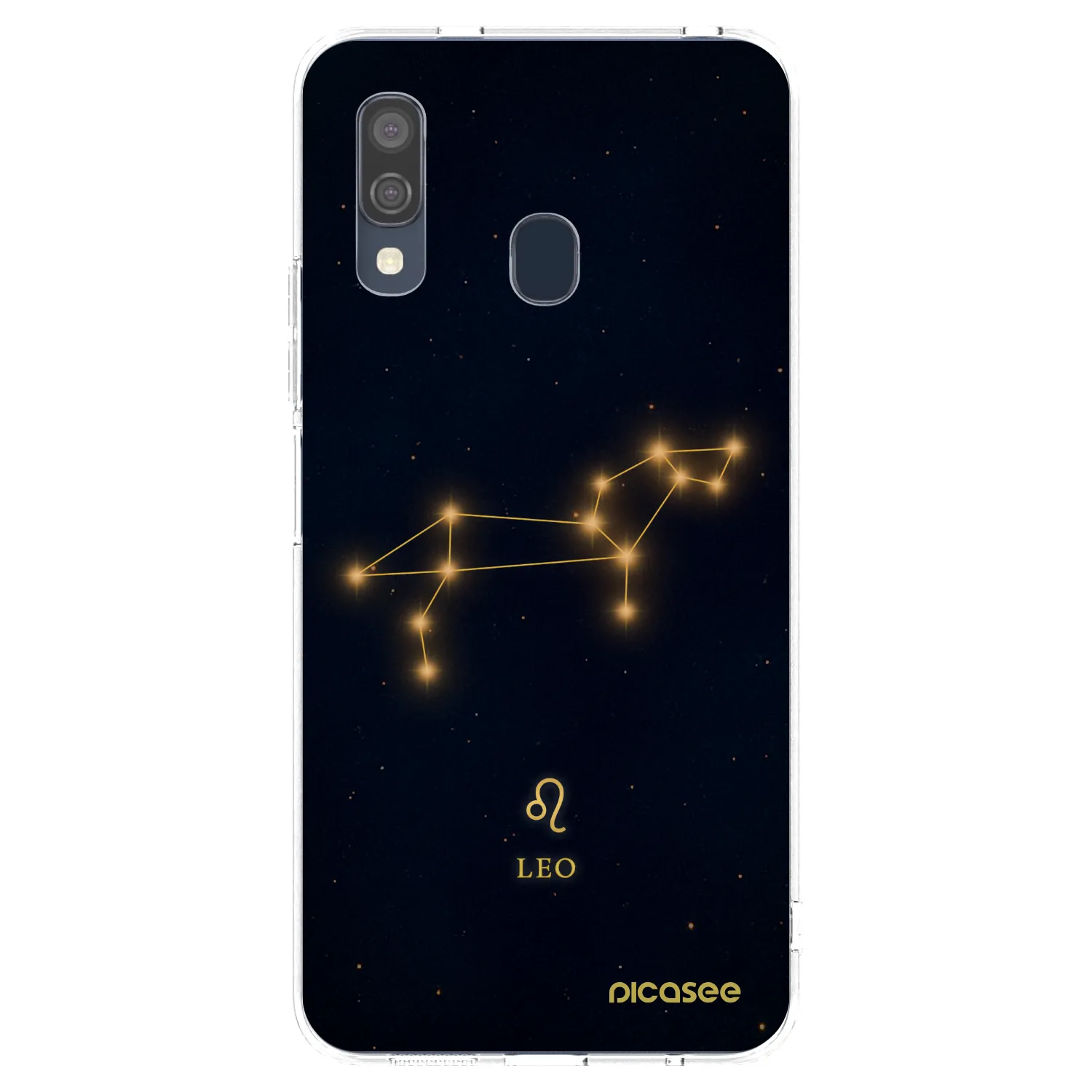 Picasee silikonski prozorni ovitek za Samsung Galaxy A40 A405F - LEO