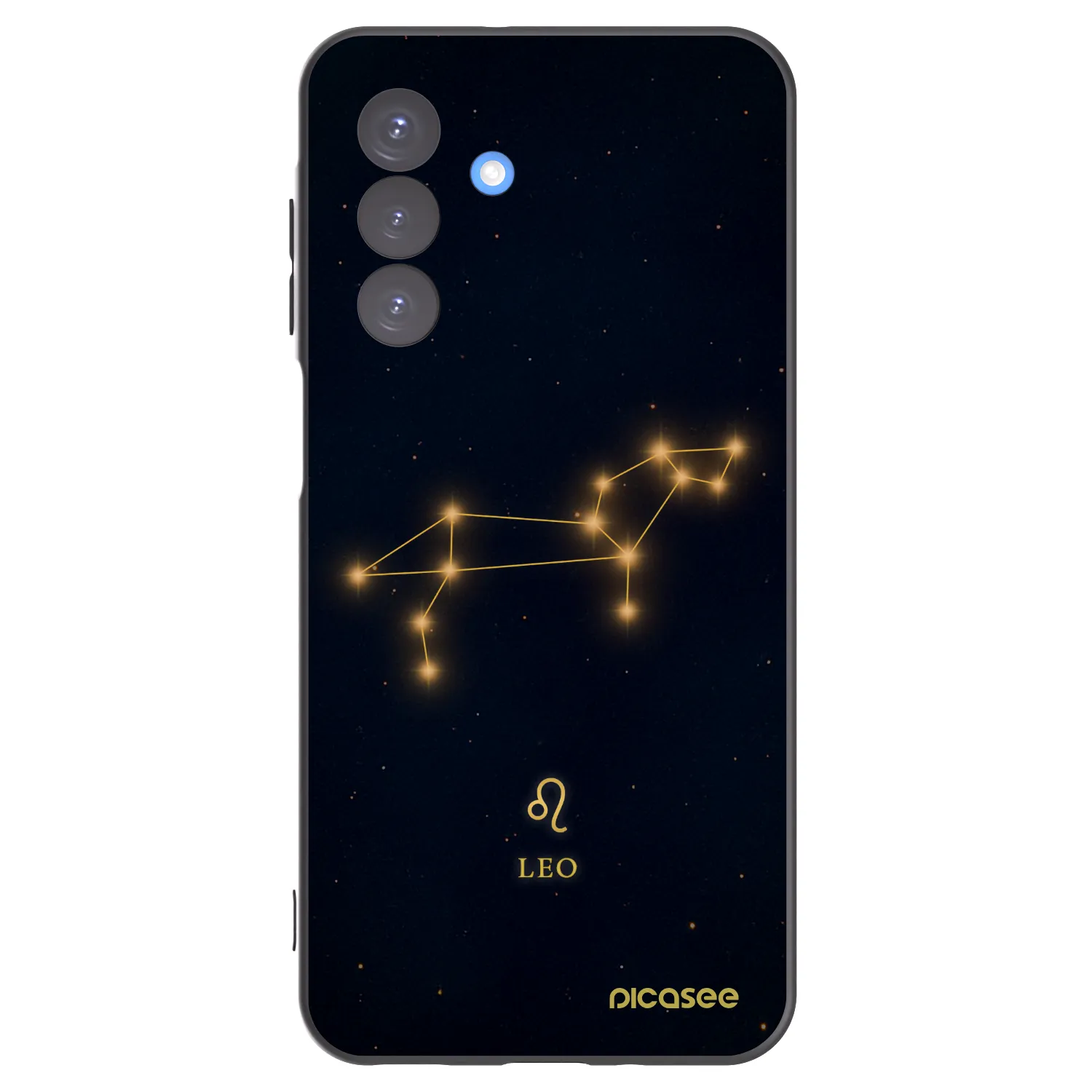 Picasee silikonski črni ovitek za Samsung Galaxy A17 5G - LEO