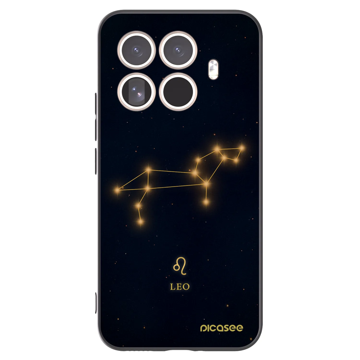 Picasee silikonski črni ovitek za Xiaomi 15T Pro - LEO