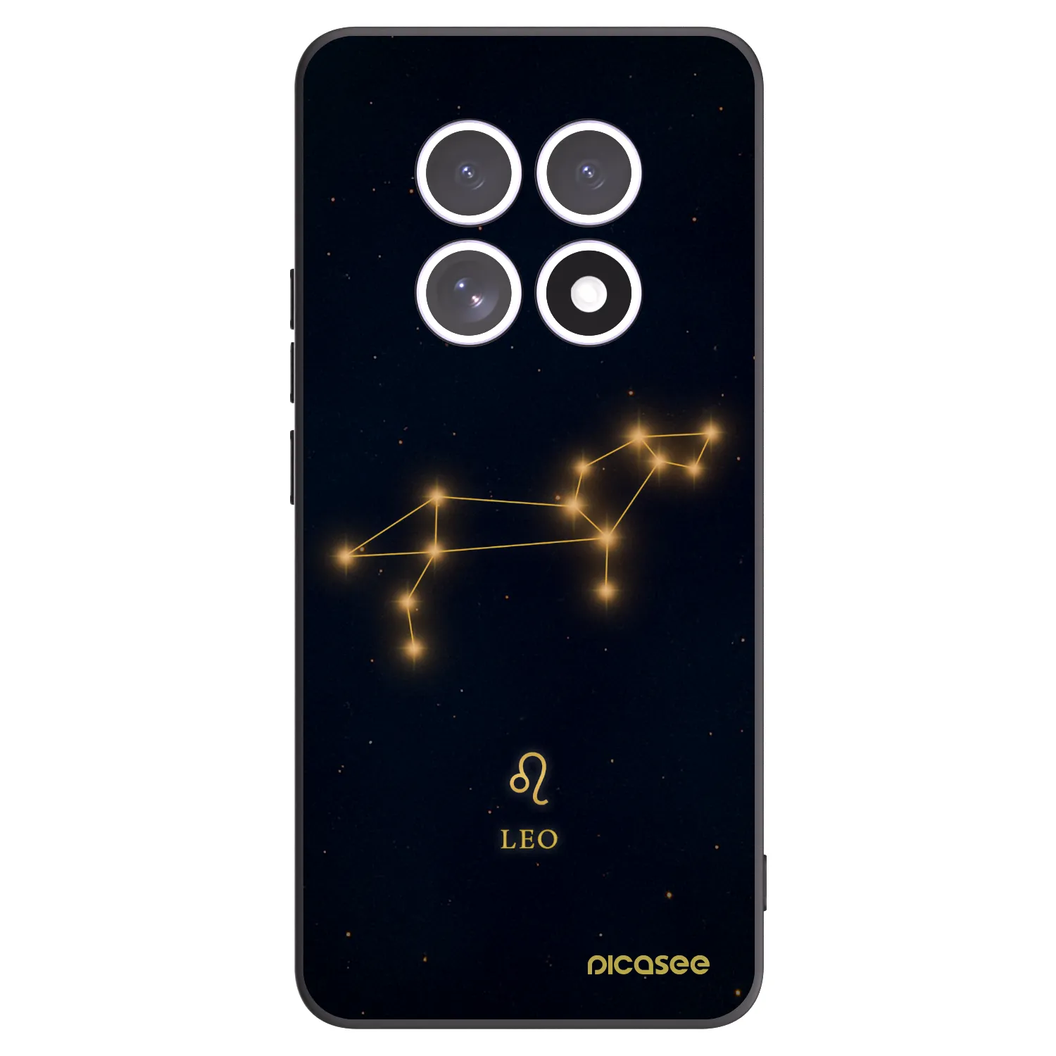 Picasee silikonski črni ovitek za Xiaomi Redmi Note 15 - LEO