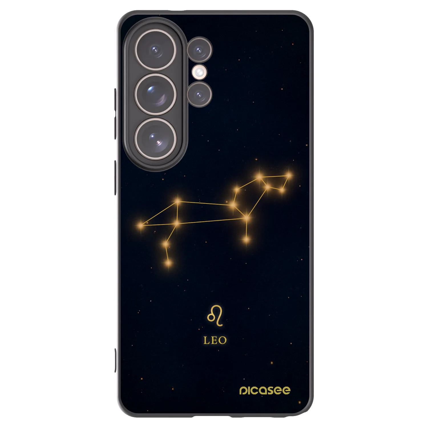 Picasee silikonski črni ovitek za Samsung Galaxy S26 Ultra - LEO