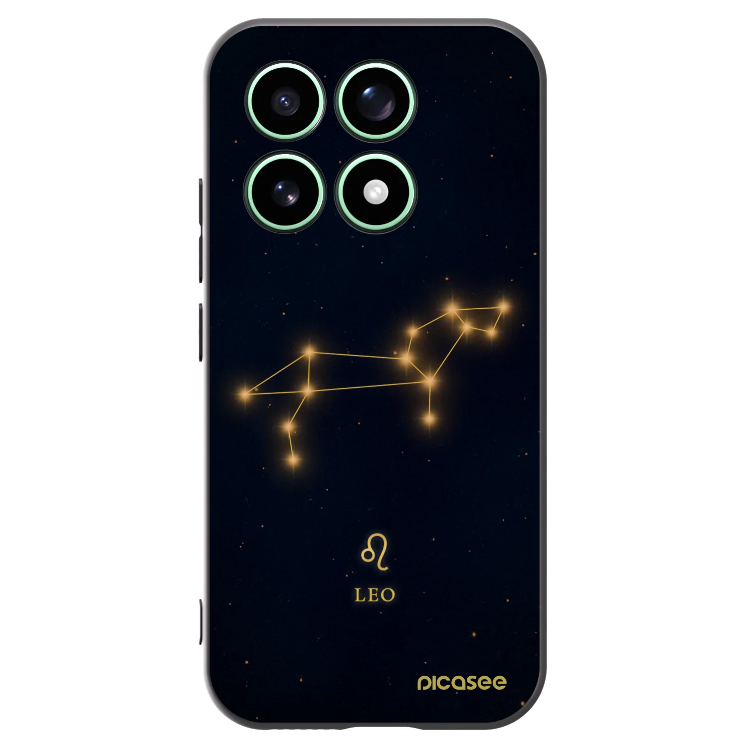 Picasee silikonski črni ovitek za Xiaomi 17 - LEO