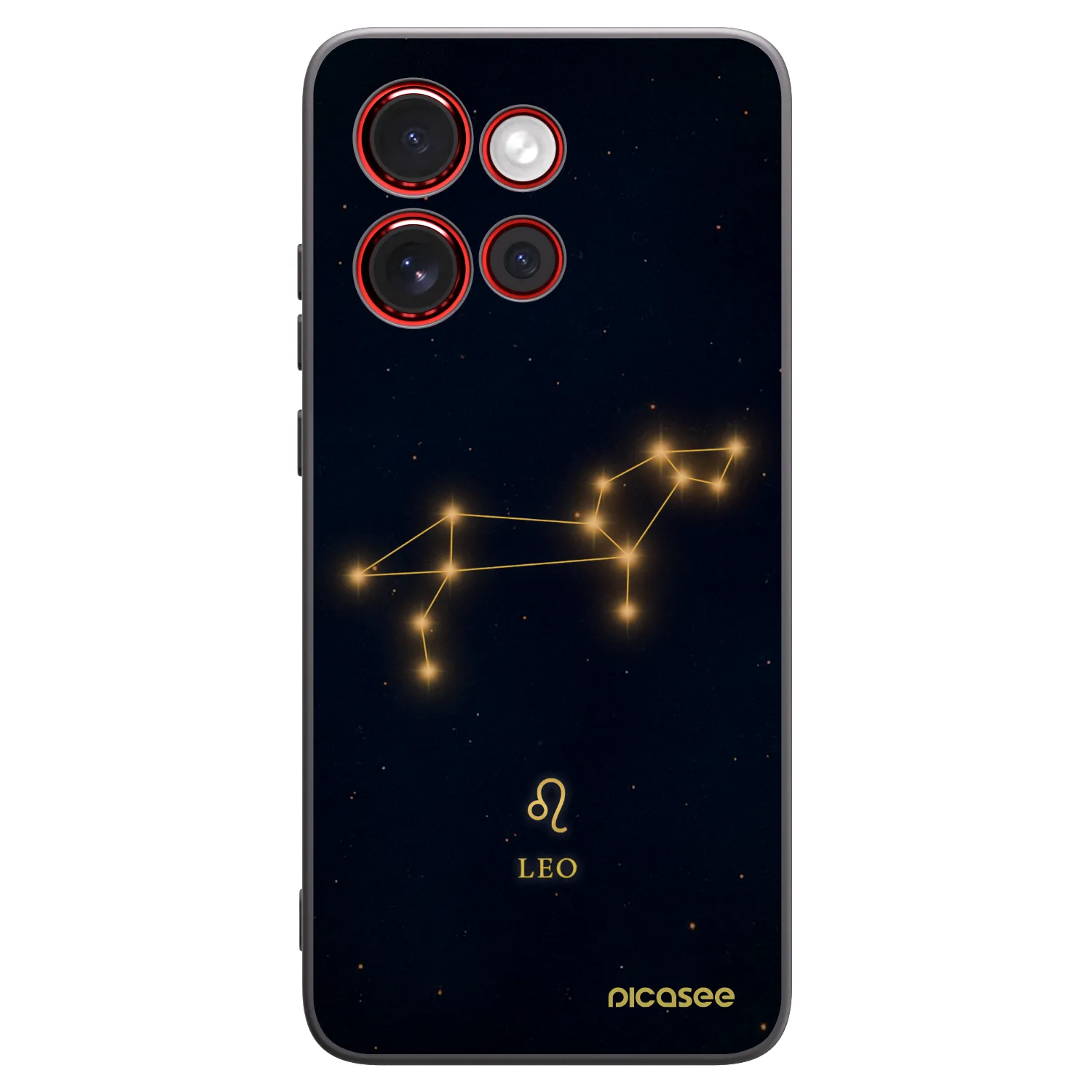 Picasee silikonski črni ovitek za Motorola Edge 60 Neo 5G - LEO