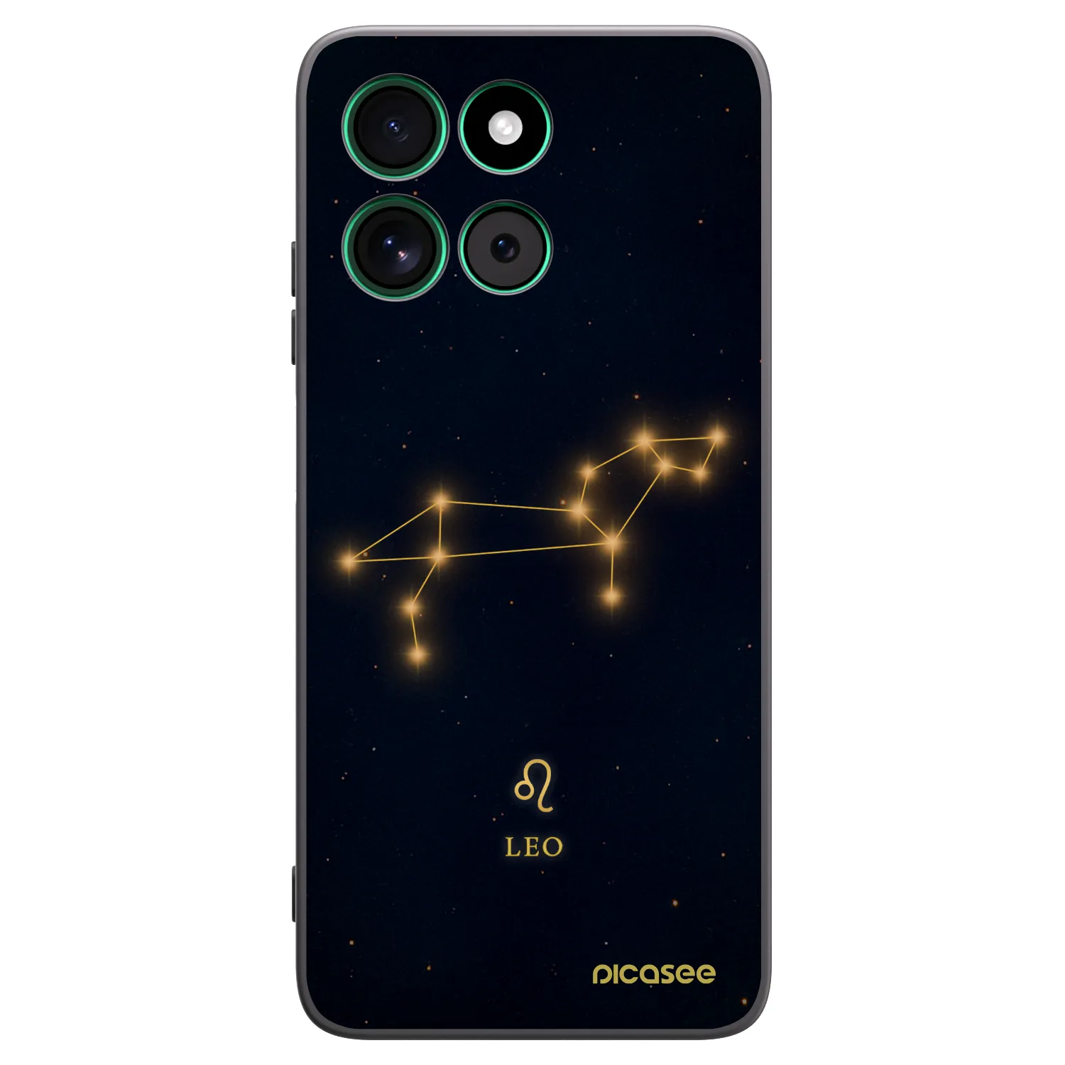 Picasee silikonski črni ovitek za Motorola Moto G57 Power - LEO