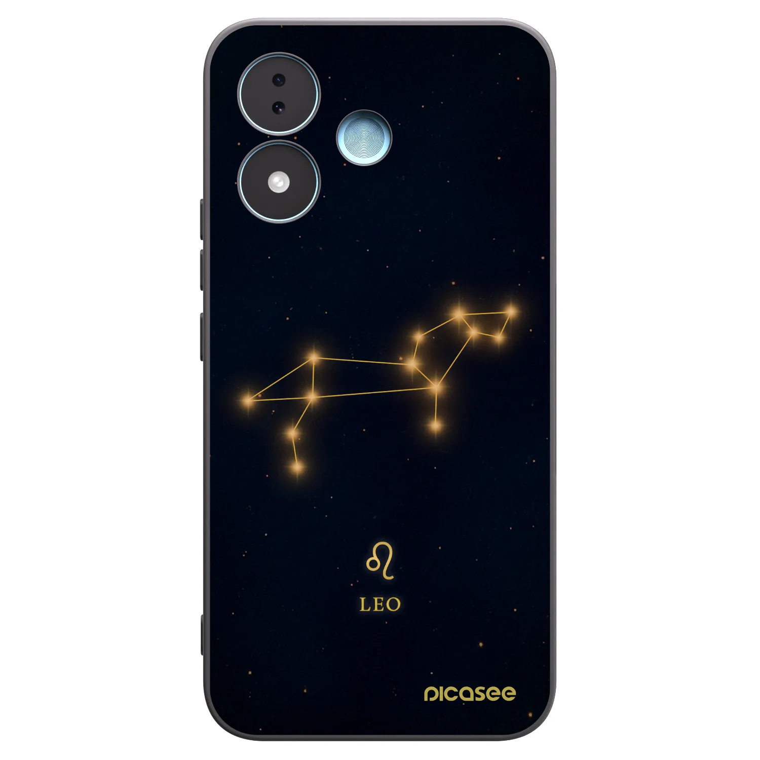 Picasee silikonski črni ovitek za Xiaomi Redmi Note 17 5G - LEO