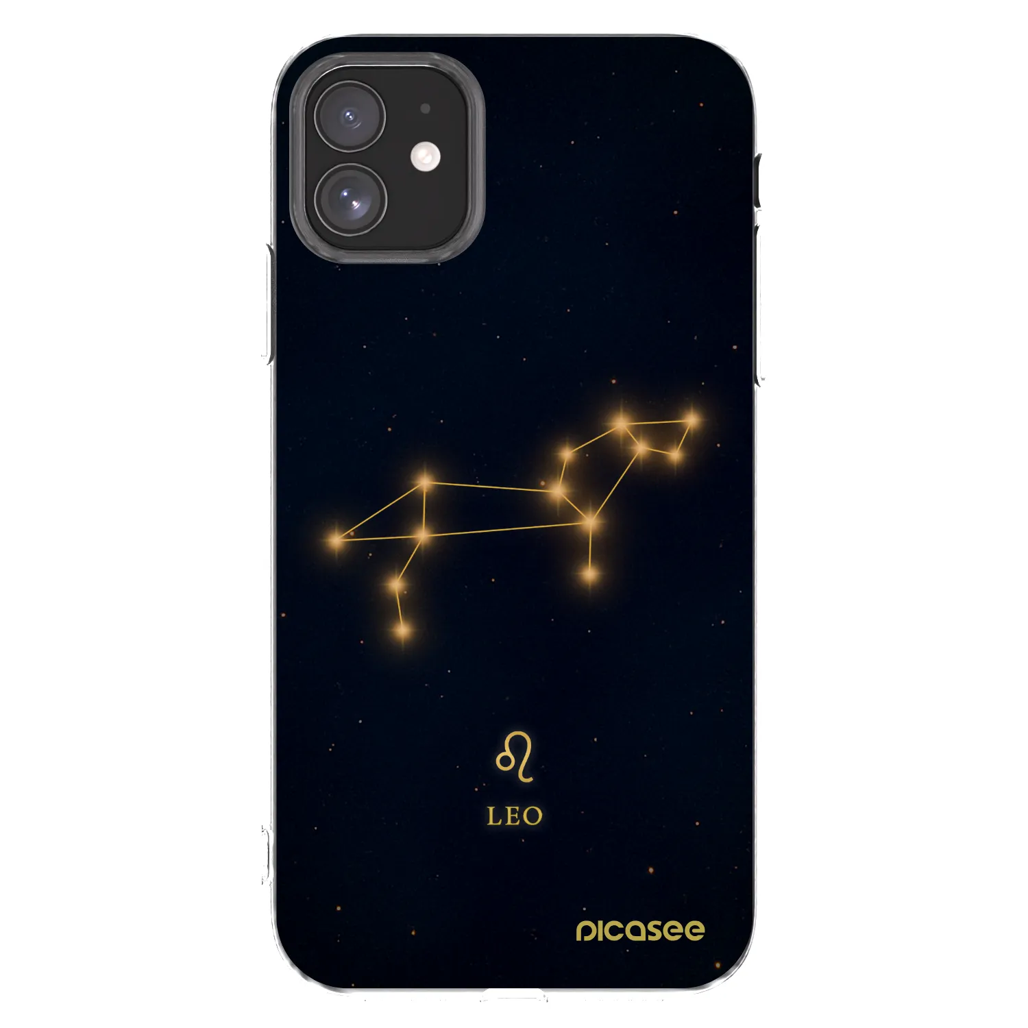 Picasee silikonski prozorni ovitek za Apple iPhone 11 - LEO