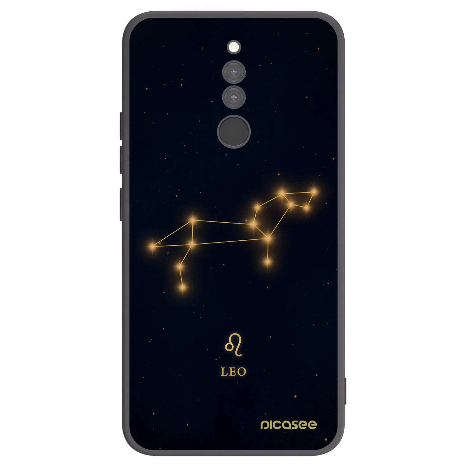 Picasee silikonski črni ovitek za Xiaomi Redmi 8 - LEO