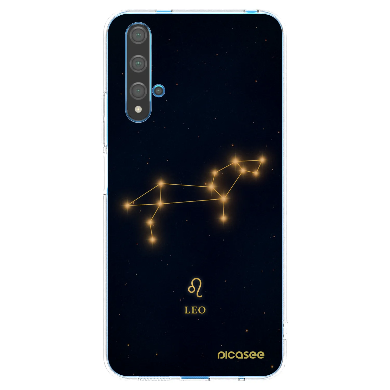 Picasee silikonski prozorni ovitek za Huawei Nova 5T - LEO