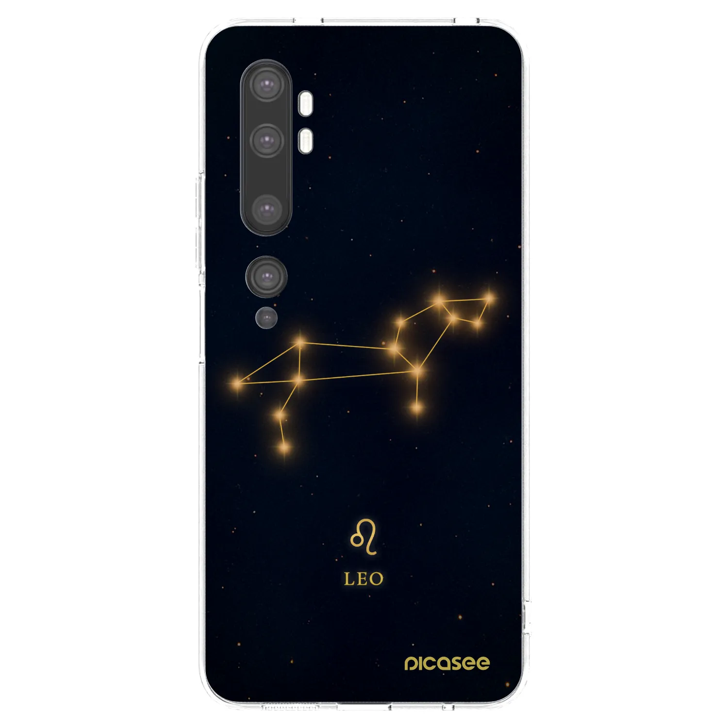 Picasee silikonski prozorni ovitek za Xiaomi Mi Note 10 (Pro) - LEO