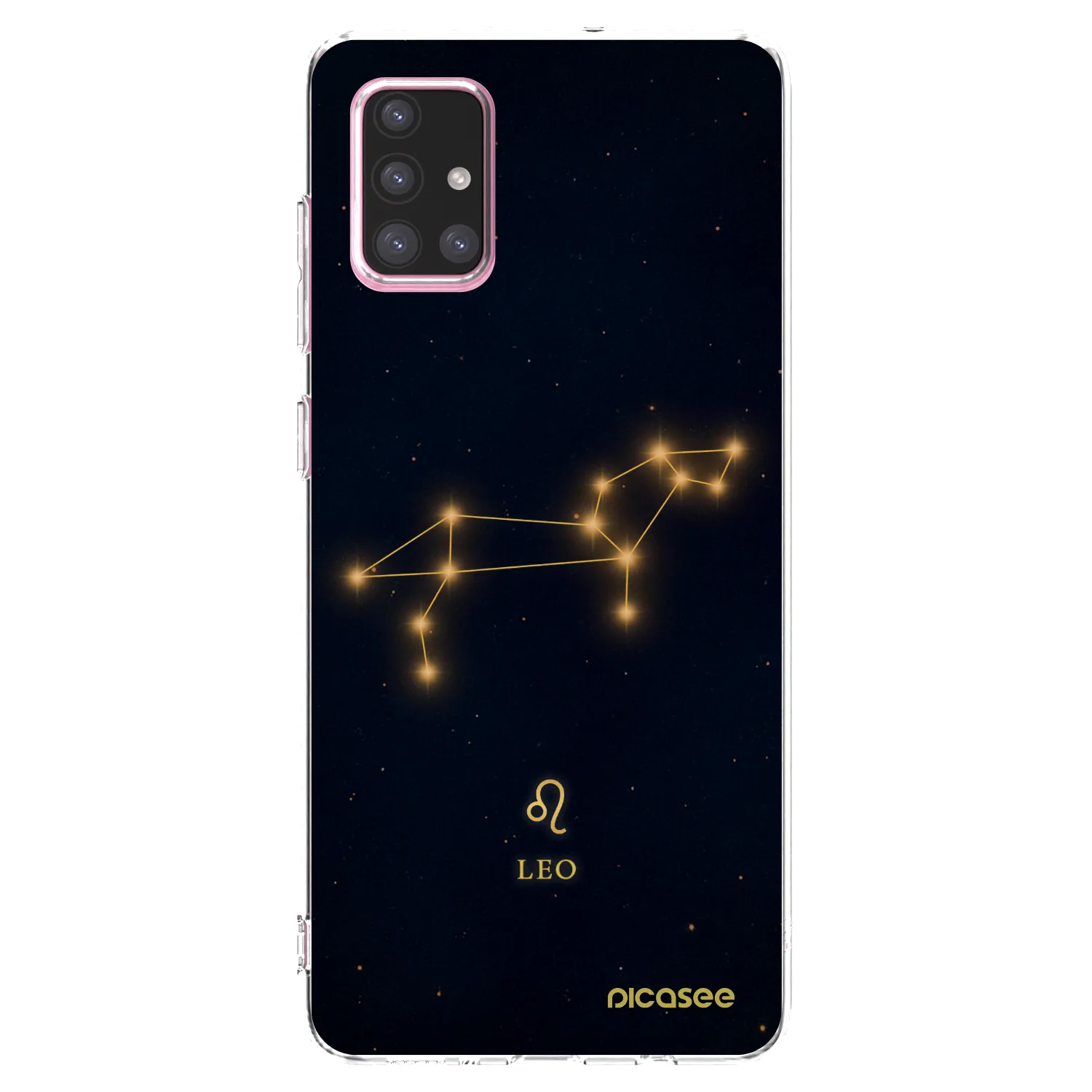 Picasee silikonski prozorni ovitek za Samsung Galaxy A71 A715F - LEO
