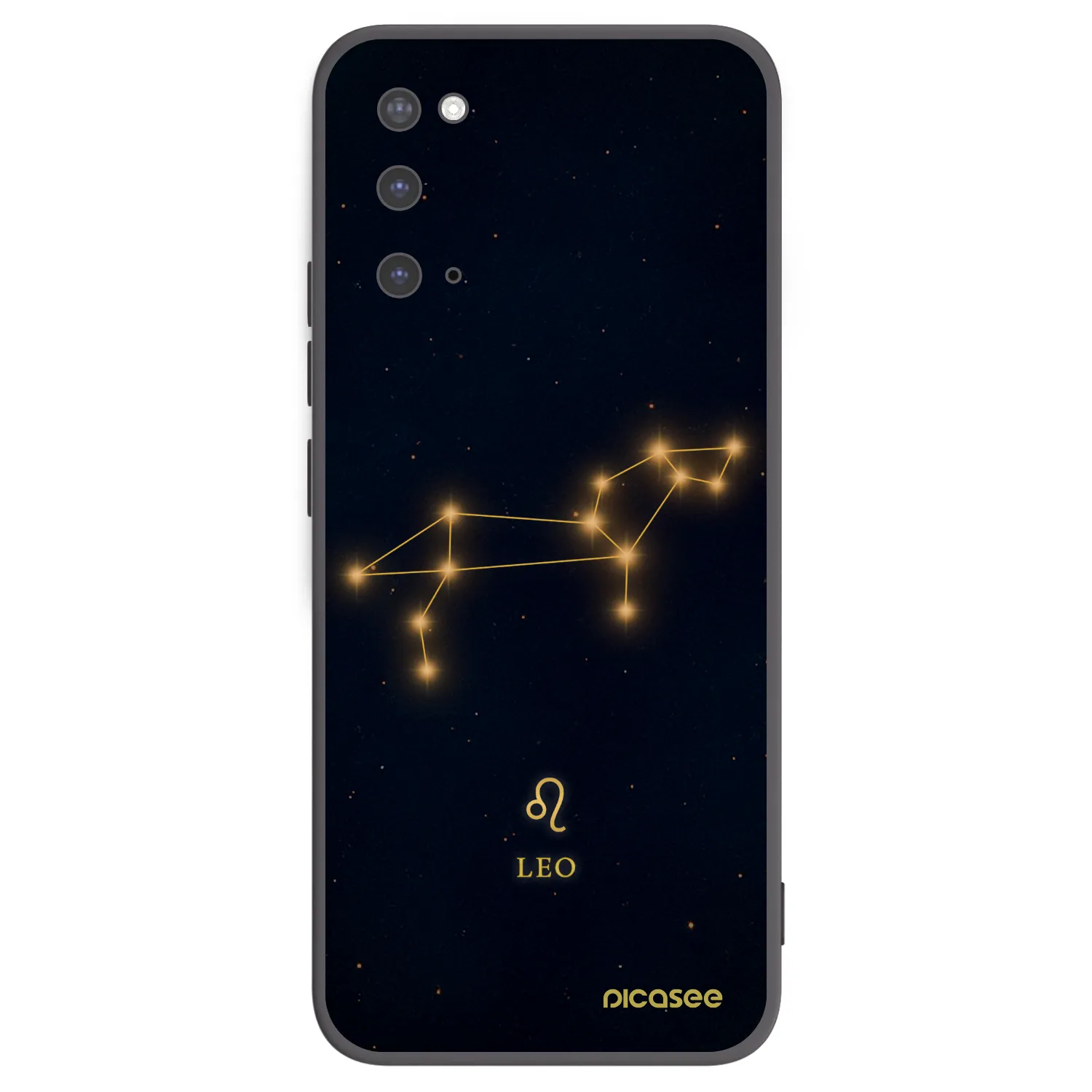 Picasee silikonski črni ovitek za Samsung Galaxy S20 G980F - LEO