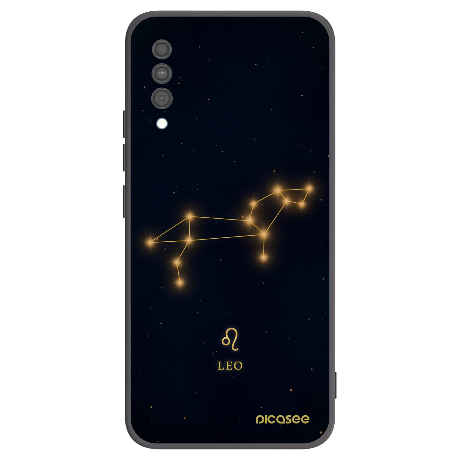 Picasee silikonski črni ovitek za Samsung Galaxy A30s A307F - LEO