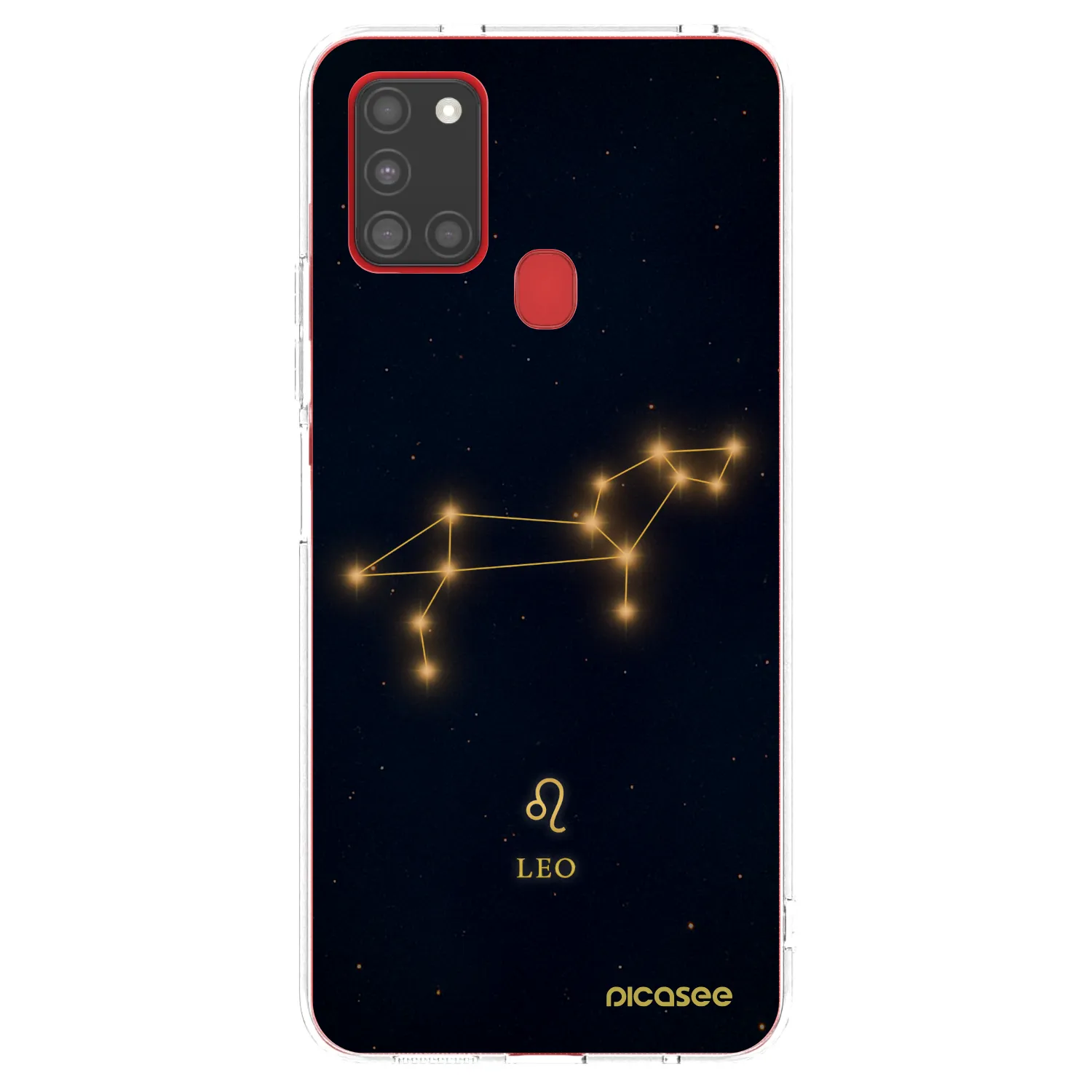 Picasee silikonski prozorni ovitek za Samsung Galaxy A21s - LEO