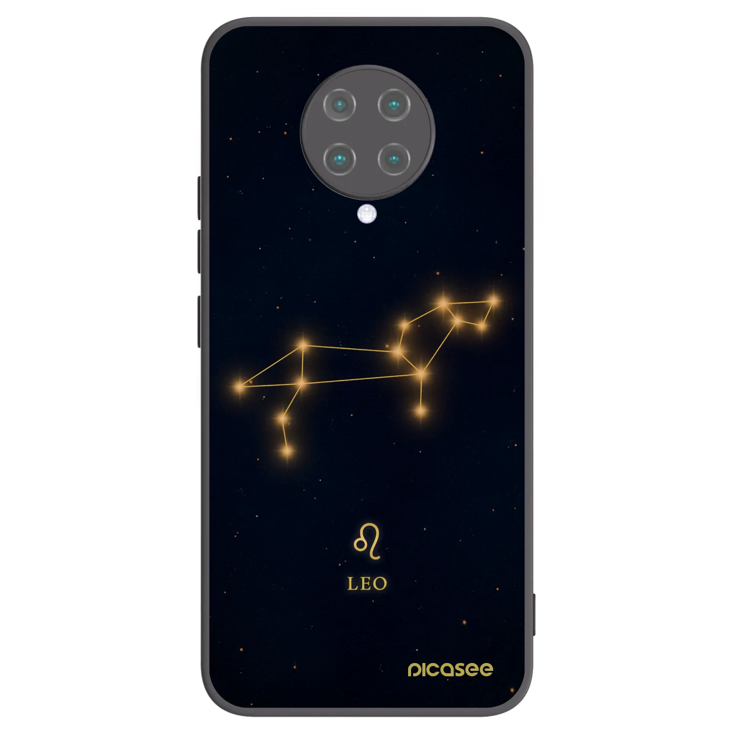 Picasee silikonski črni ovitek za Xiaomi Poco F2 Pro - LEO