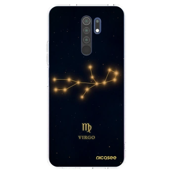 Picasee silikonski prozorni ovitek za Xiaomi Redmi 9 - VIRGO