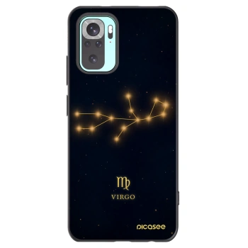 Picasee silikonski črni ovitek za Xiaomi Redmi Note 10 Pro - VIRGO