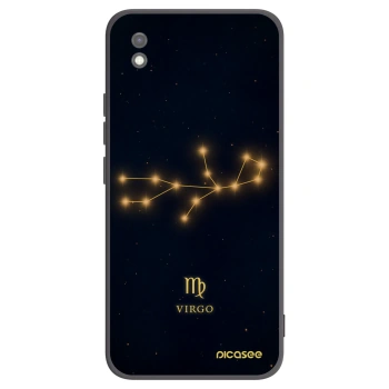 Picasee silikonski črni ovitek za Xiaomi Redmi 9AT - VIRGO