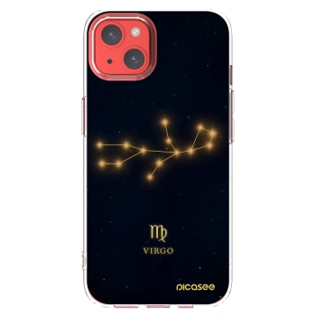 Picasee silikonski prozorni ovitek za Apple iPhone 13 - VIRGO