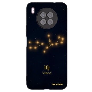 Picasee silikonski črni ovitek za Huawei Nova 8i - VIRGO