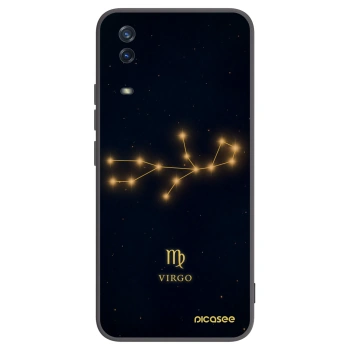 Picasee silikonski črni ovitek za Vivo Y11s - VIRGO