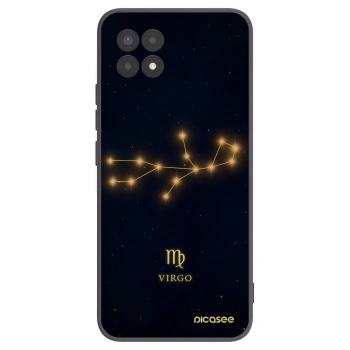 Picasee silikonski črni ovitek za Realme 8i - VIRGO