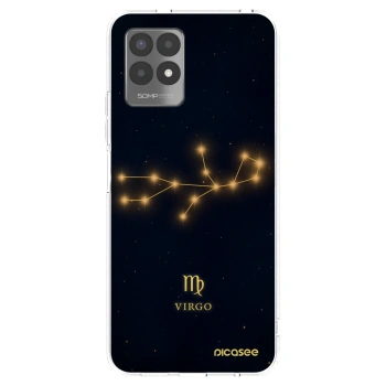 Picasee silikonski prozorni ovitek za Realme 8i - VIRGO