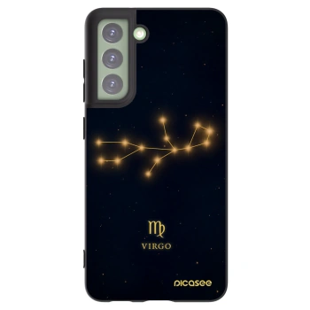 Picasee silikonski črni ovitek za Samsung Galaxy S21 FE 5G - VIRGO