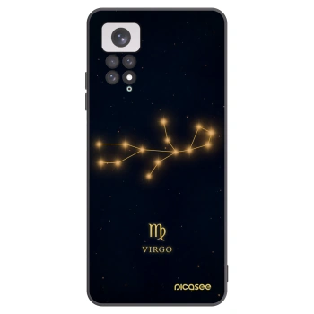 Picasee silikonski črni ovitek za Xiaomi Redmi Note 11 - VIRGO