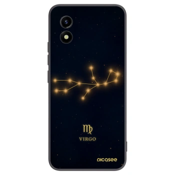 Picasee silikonski črni ovitek za Vivo Y01 - VIRGO