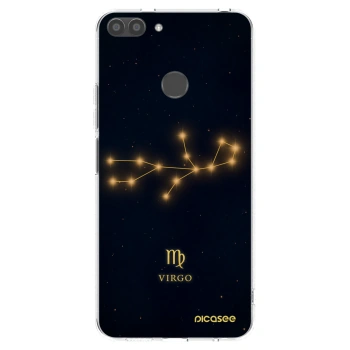 Picasee silikonski prozorni ovitek za Huawei P Smart - VIRGO
