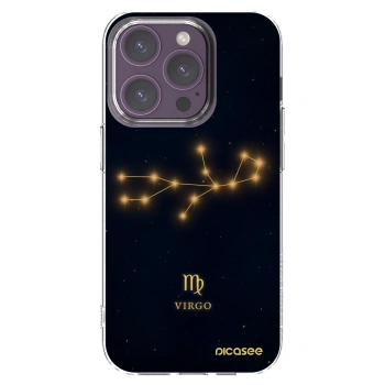 Picasee silikonski prozorni ovitek za Apple iPhone 14 Pro - VIRGO