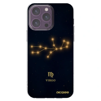 Picasee silikonski prozorni ovitek za Apple iPhone 14 Pro Max - VIRGO